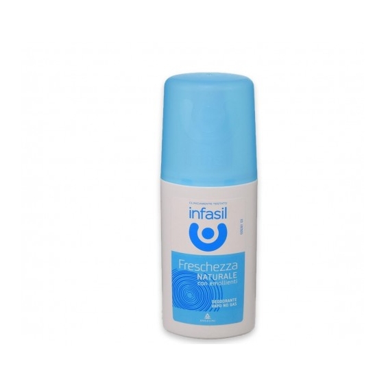 Infasil Freschezza Naturale Deodorante Spray Senza Alcol 70 Ml