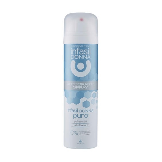Infasil Donna Puro Deodorante Spray Per Pelli Sensibili 150 Ml
