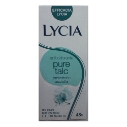 Lycia Pure Talc Crema Deodorante Per Il Corpo Anti Odorante 40 Ml
