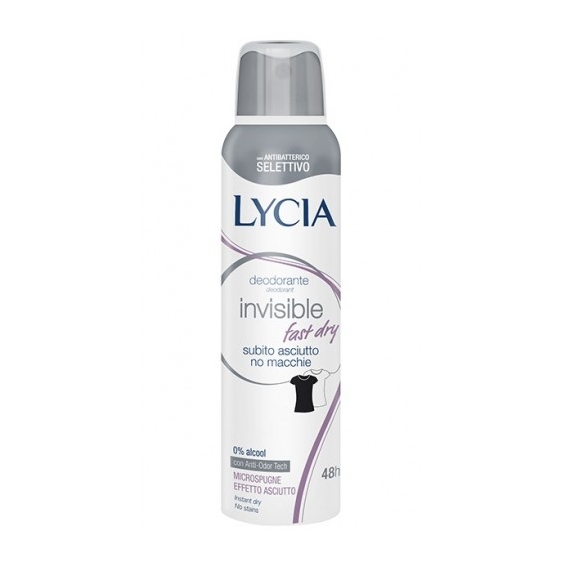 Lycia Deodorante Invisible Fast Dry Spray 150 Ml