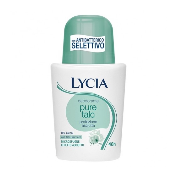 Lycia Roll On Deodorante Per Il Corpo Antiodorante Talc 50 Ml