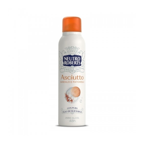 Neutro Roberts Asciutto Sandalo E Patchouli Deodorante Spray 150 Ml