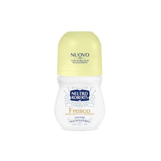Neutro Roberts Fresco Bergamotto E Zenzero Deodorante Roll-On 50 Ml