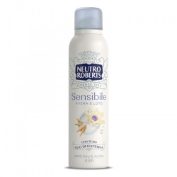 Neutro Roberts Sensibile Avena E Loto Deodorante Spray 150 Ml
