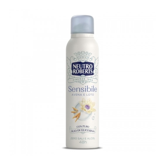 Neutro Roberts Sensibile Avena E Loto Deodorante Spray 150 Ml