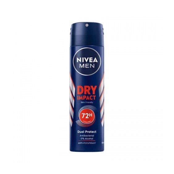 Nivea Men Dry Impact Deodorante Spray 150 Ml