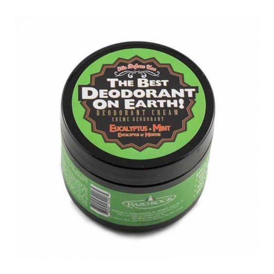 Razorock The Best Deodorant On Earth Crema Deodorante Fragranza Menta E Eucalipto 75 G