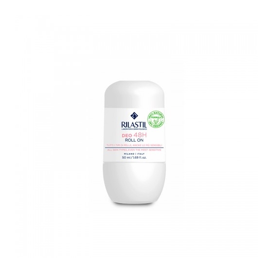 Rilastil Deo 48H Deodorante Roll-On 50 Ml