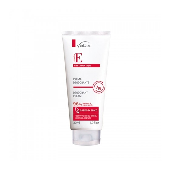 Vebix Phytamin Deo 7 Giorni Crema Deodorante 30 Ml