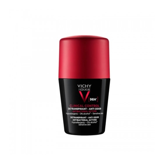 Vichy Clinical Control 96H Deodorante Roll-On Da Uomo 50 Ml