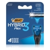 Bic Flex3 Hybrid 4 Lame Di Ricambio