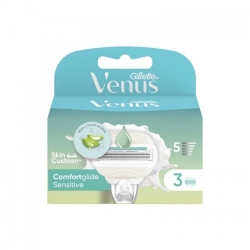 Gillette Venus Comfortglide Sensitive 3 Lamette Di Ricambio