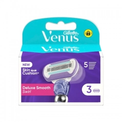 Gillette Venus Deluxe Smooth Swirl 3 Lame Di Ricambio