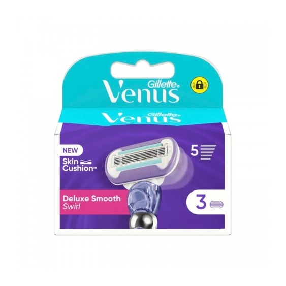 Gillette Venus Deluxe Smooth Swirl 3 Lame Di Ricambio