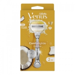 Gillette Venus Comfortglide Coconut Rasoio Manuale + 2 Lamette