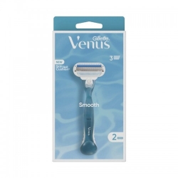 Gillette Venus Smooth 1 Rasoio Manuale + 2 Ricariche