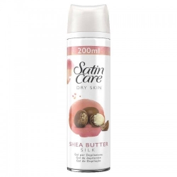 Satin Care Dry Skin Gel Da Depilazione Con Burro Di Karitè 200 Ml