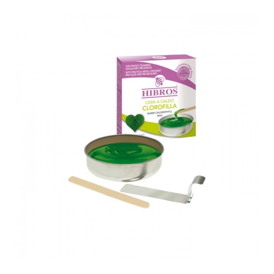 Hibros Clorofilla Cera A Caldo Con Tegamino 100 Ml