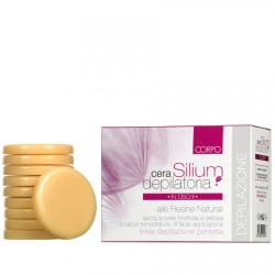Silium Cera Depilatoria In Dischi Alle Resine Naturali 400 G