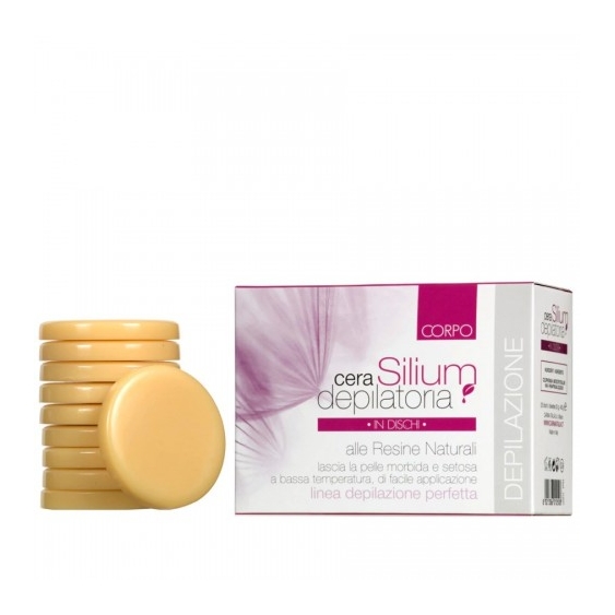 Silium Cera Depilatoria In Dischi Alle Resine Naturali 400 G