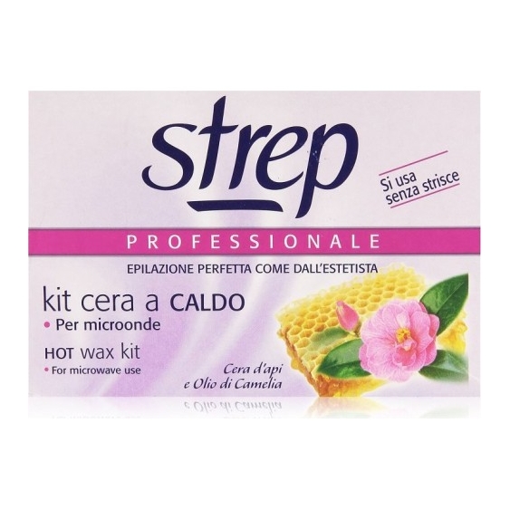 Strep Cera Depilatoria A Caldo Corpo Professionale 100 G