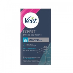Veet Expert 16 Strisce Depilatorie Per Bikini E Ascelle