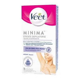 Veet Minima 16 Strisce Depilatorie Per Ascelle