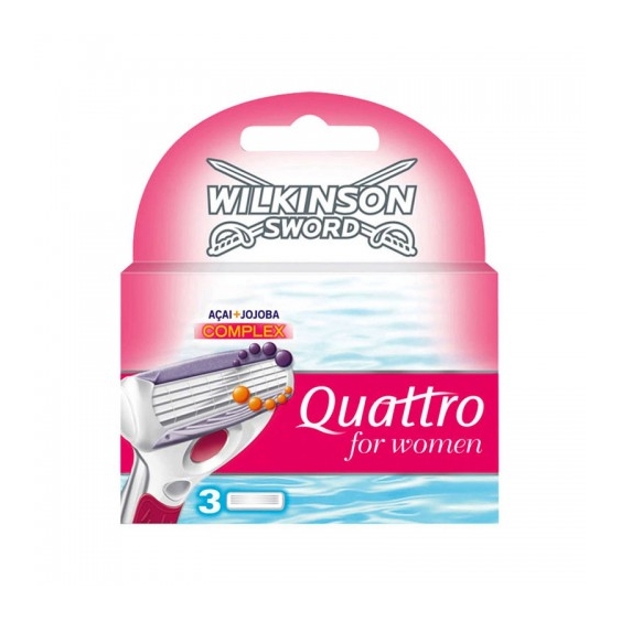 Wilkinson Quattro Bikini 3 Lame Di Ricambio
