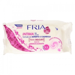 Fria Intima Pocket 12 Salviette Per L'Igiene Intima Fragranze Assortite