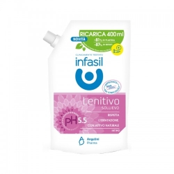 Infasil Lenitivo Detergente Intimo Idratante Ecoricarica Da 400 Ml