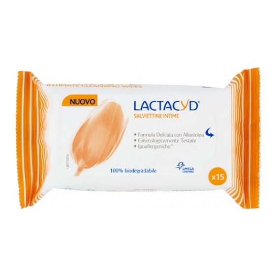 Lactacyd Protezione & Delicatezza 15 Salviette Intime