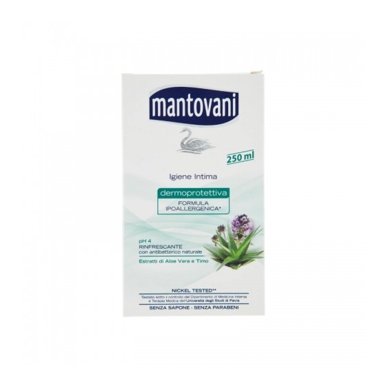 Mantovani Ph 4 Rinfrescante Con Estratti Di Aloe Vera E Timo Detergente Intimo 250 Ml