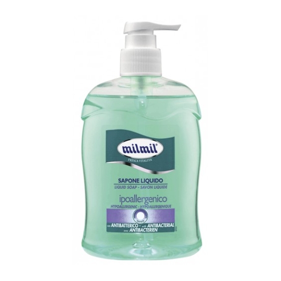 Mil Mil Sapone Liquido Ipoallergenico Antibatterico 500 Ml