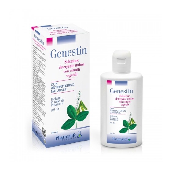 Pharmalife Genestin Soluzione Detergente Intima Con Estratti Vegetali 250 Ml