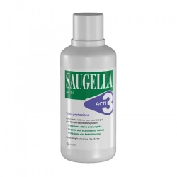 Saugella Acti3 Tripla Protezione Detergente Intimo 500 Ml