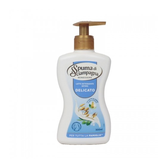 Spuma Di Sciampagna Delicato Latte Detergente Intimo 300 Ml