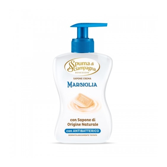 Spuma Di Sciampagna Marsiglia Sapone Crema Antibatterico 300 Ml