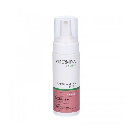 Vidermina Clx- Attiva Mousse Detergente Per L'Igiene Intima 165 Ml
