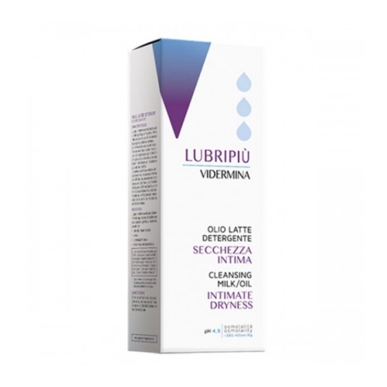 Vidermina Lubripiú Olio Latte Detergente Intimo 200 Ml