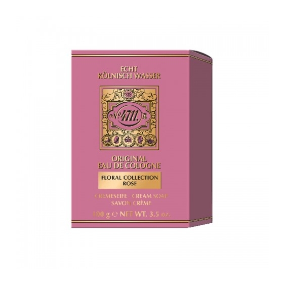4711 Original Eau De Cologne Floral Collection Rose Sapone 100 G