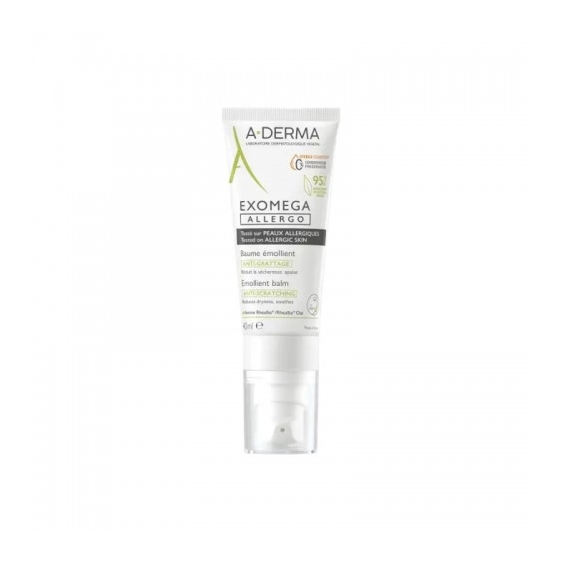 Aderma Exomega Allergo Cosmetico Sterile Balsamo Emolliente 40 Ml