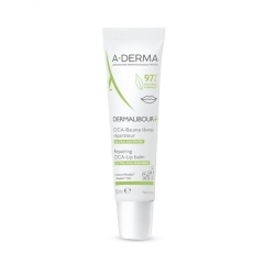 Aderma Dermalibour+ Cica Balsamo Labbra Ristrutturante 15 Ml