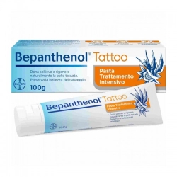 Bayer Bepanthenol Tattoo Pasta Protettiva Per Tatuaggi 100 G