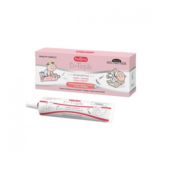 Buona D-Topic Crema Lipofila Lenitiva E Idratante 30 Ml