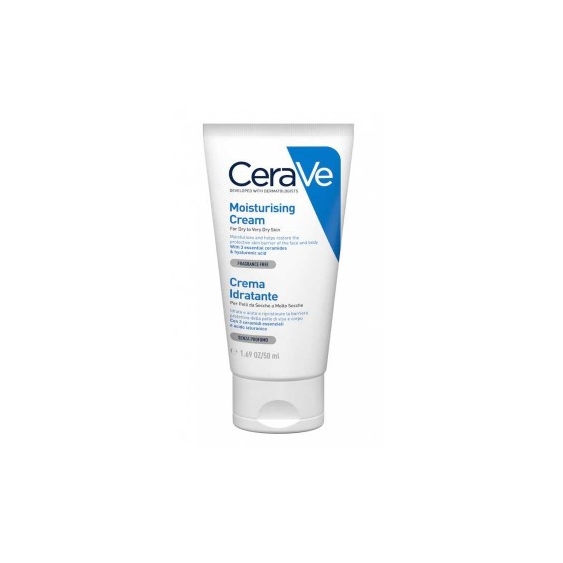 Cerave Crema Idratante Viso E Corpo Per Pelle Da Secca A Molto Secca 50 Ml