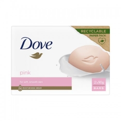 Dove Beauty Cream Bar Pink Sapone Solido 2 X 90 G