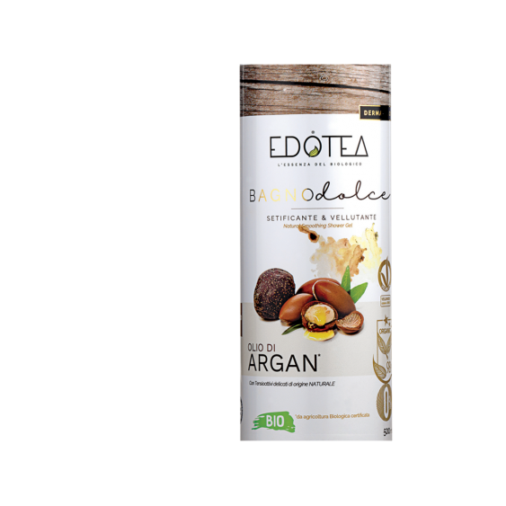 Edotea Bagnodolce Bagnoschiuma Bio All'Olio Di Argan 500 Ml
