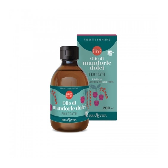 Erba Vita Olio Di Mandorle Dolci Fruttato 200 Ml
