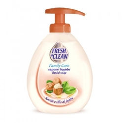 Fresh & Clean Family Care Karitè E Olio Di Jojoba Sapone Liquido 300 Ml