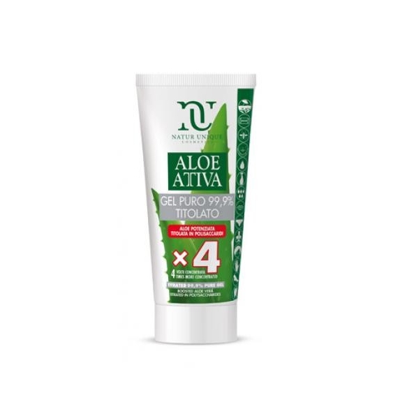 Gdp Aloe Attiva Gel Puro Titolato Per Pelli Arrossate 200 Ml